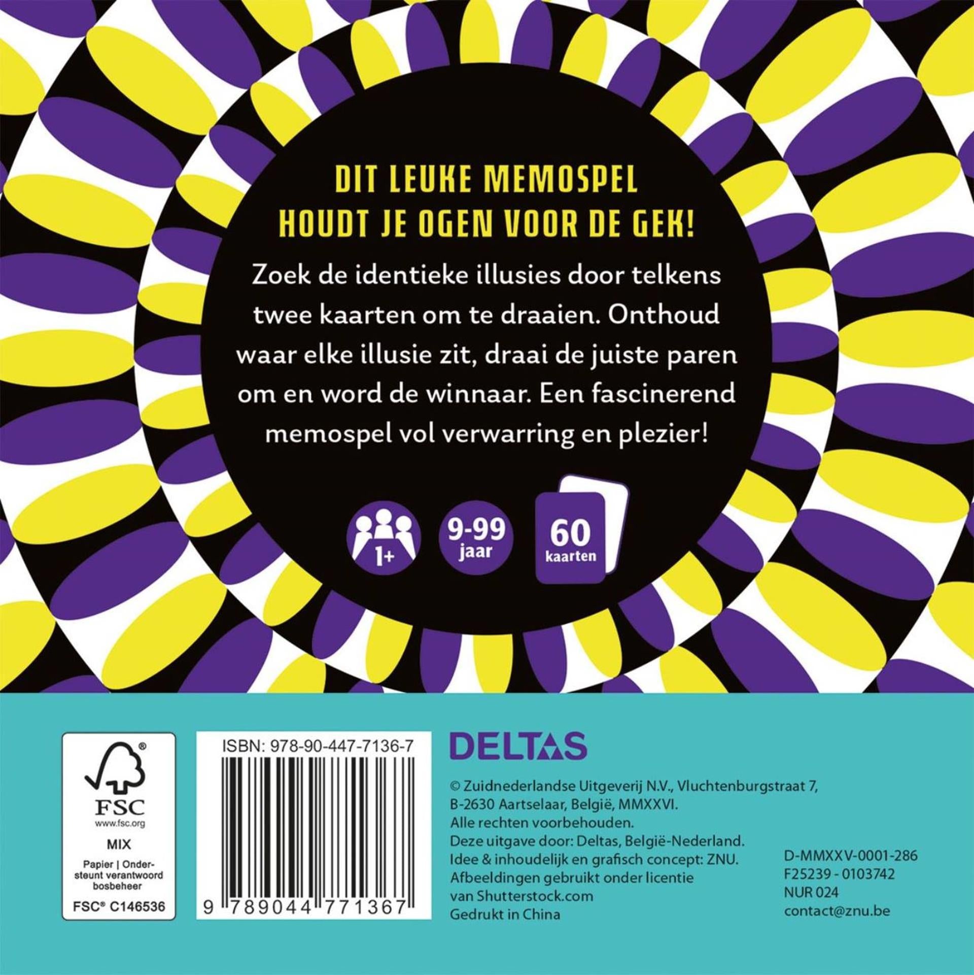 Deltas optische Täuschungen – Memospiel