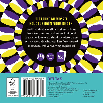 Deltas optische Täuschungen – Memospiel