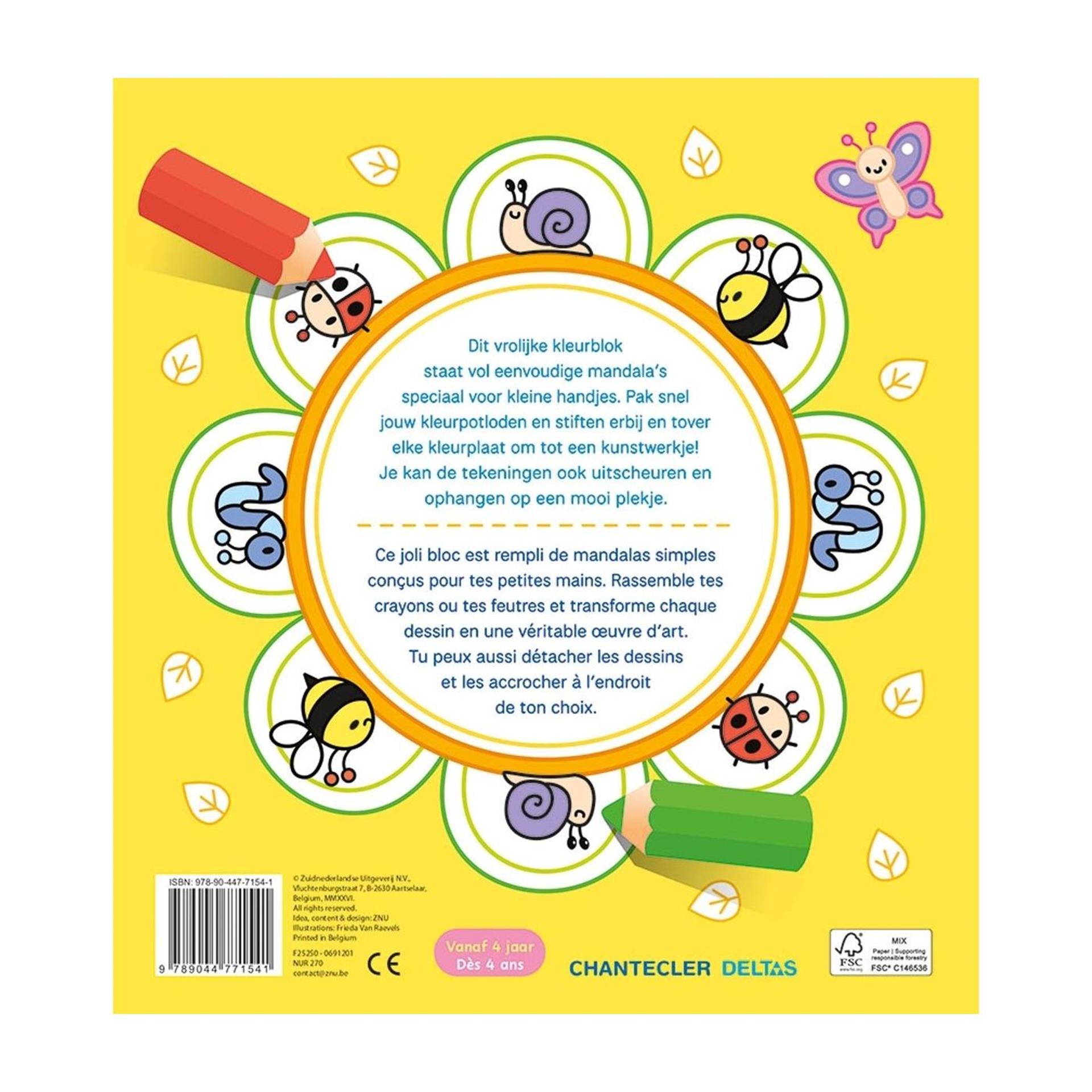 Deltas fröhliches Mandala-Farbmalbuch