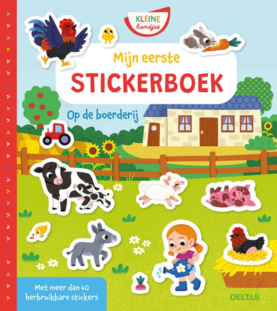 Deltas ist mein erstes Stickerbuch auf dem Bauernhof