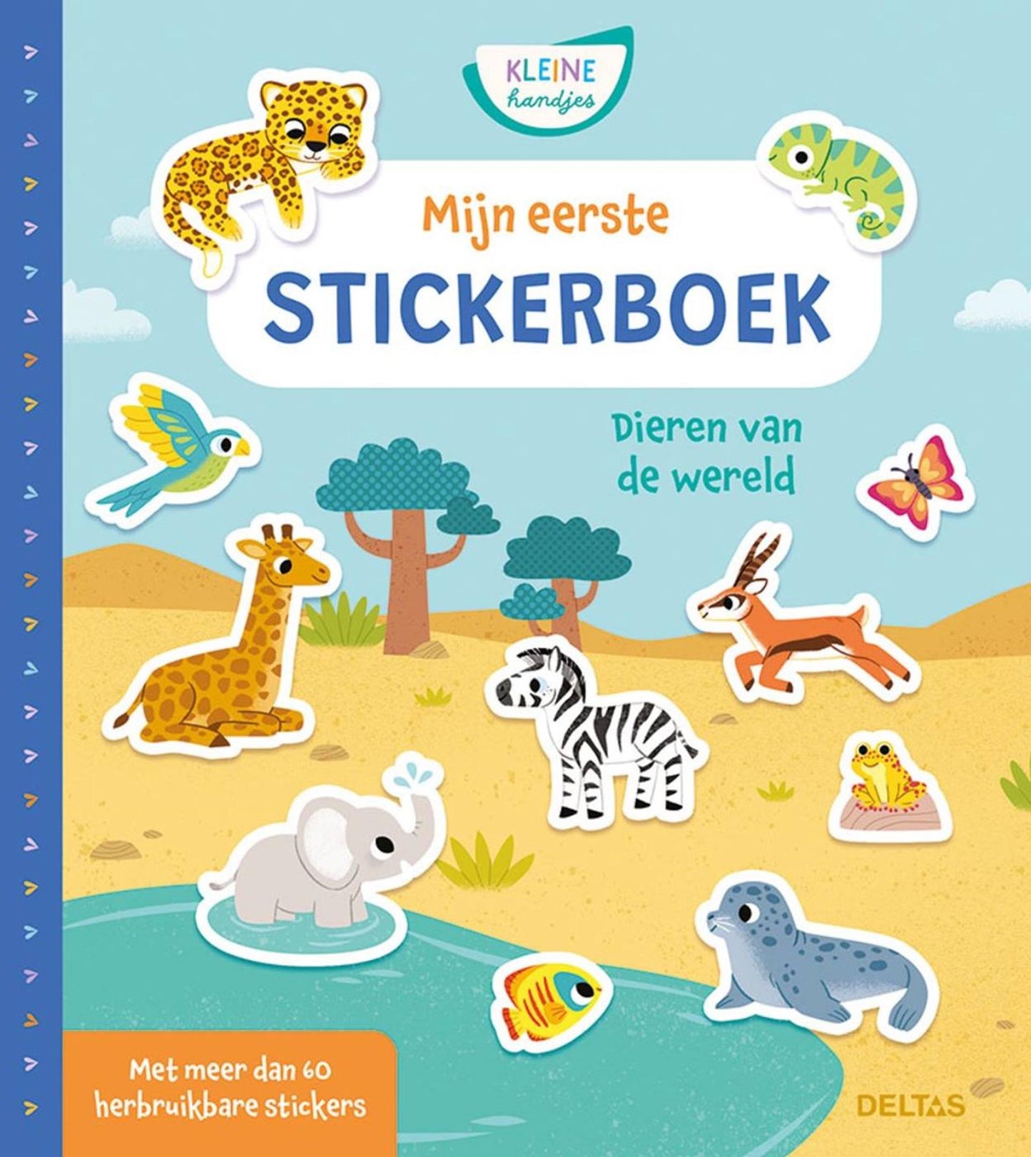 Deltas mein erstes Stickerbuch Tiere der Welt