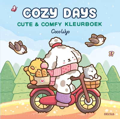 Deltas gemütliche Tage, süßes, gemütliches Malbuch, Coco Wyo
