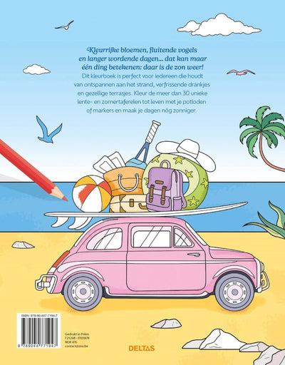 Deltas sonnige Tage – Malvorlagen für Erwachsene