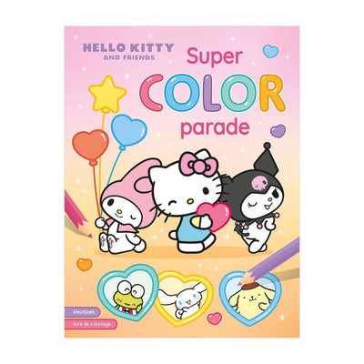 Deltas „Hello Kitty and Friends Super Color Parade“-Malbuch