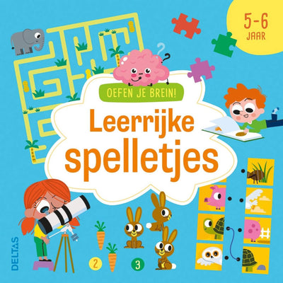 Deltas trainieren Ihr Gehirn! Lernspiele für 5-6 Jahre