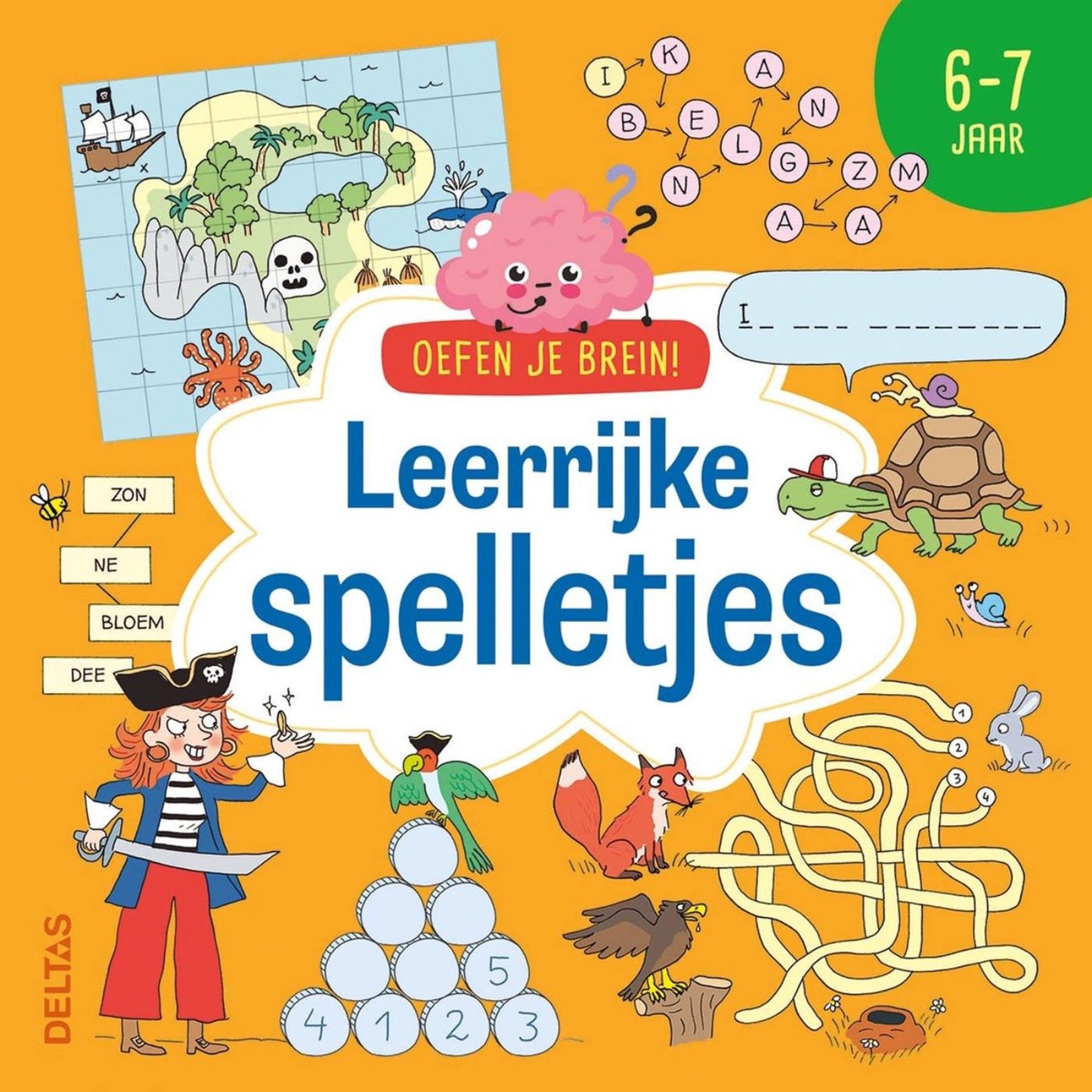 Deltas trainieren Ihr Gehirn! Lernspiele für 6-7 Jahre