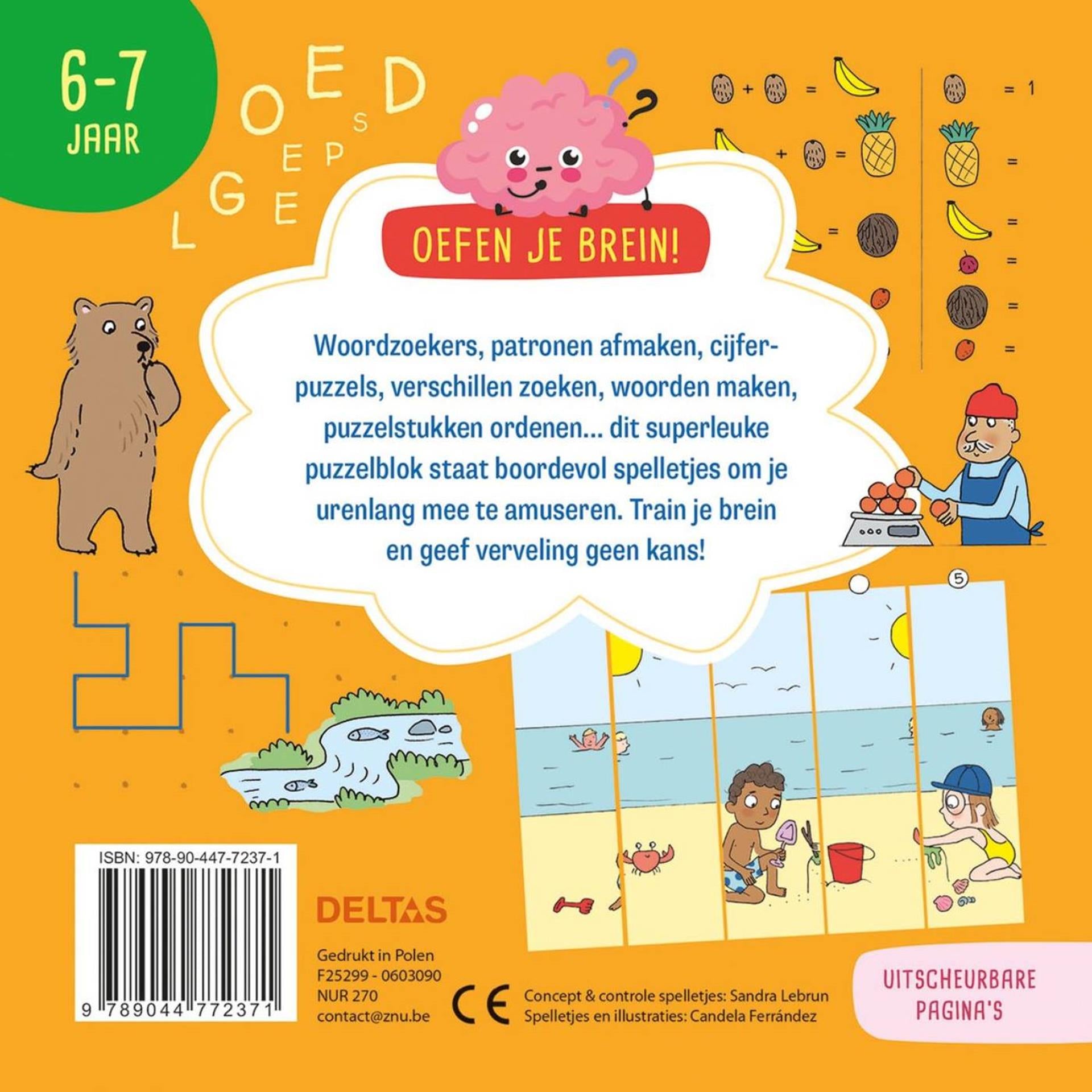 Deltas trainieren Ihr Gehirn! Lernspiele für 6-7 Jahre
