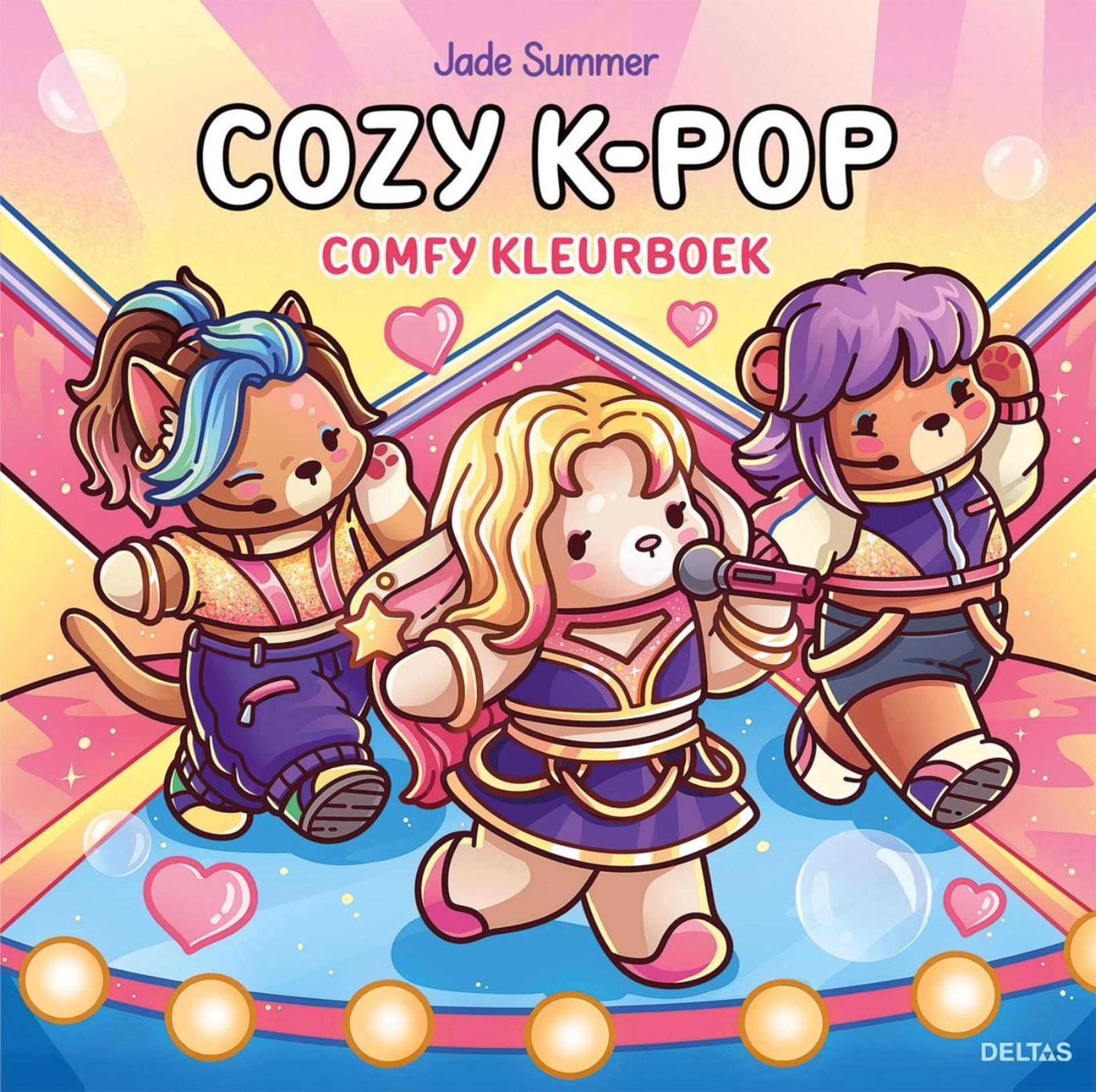 Deltas gemütliches K-Pop-Malbuch „Jade Summer“.