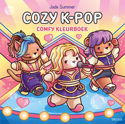 Deltas gemütliches K-Pop-Malbuch „Jade Summer“.