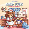 Deltas Cozy Jobs Comfy Malbuch – Jade Summer