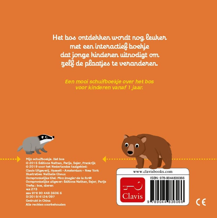 Mein Schiebebuch: Der Wald (Karton). 1+