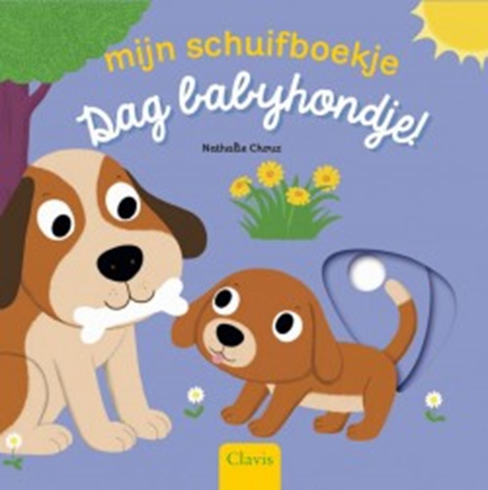 Sliding Book Day Baby Hund 1+