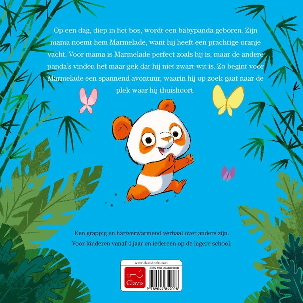 Marmelade, der orangefarbene Panda. 4+