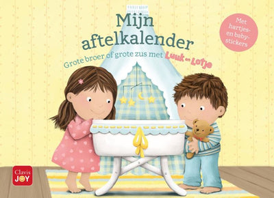 Clavis-Verleger Luuk und Lotje – großer Bruder und kleine Schwester. Countdown-Kalender