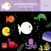 Magnetisches Buch kleiner weißer Fisch. 3+
