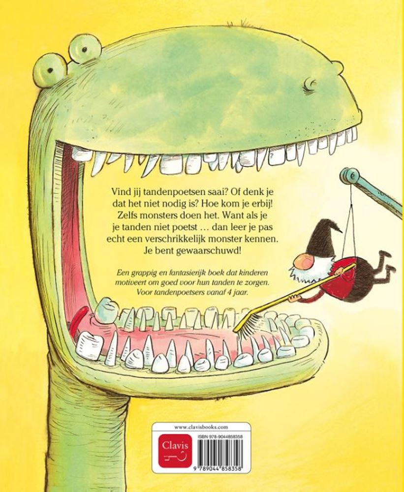 Sogar Monster putzen sich die Zähne 4+