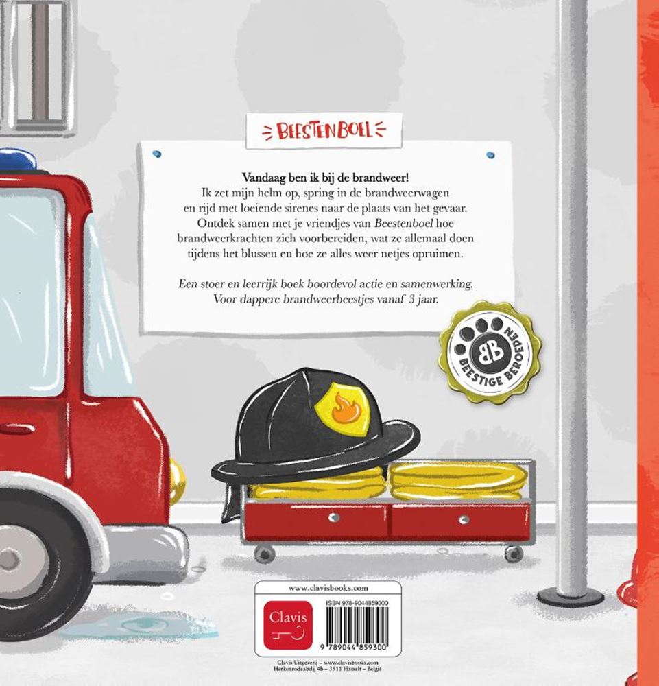 Bilderbuch: Die Feuerwehr 3+