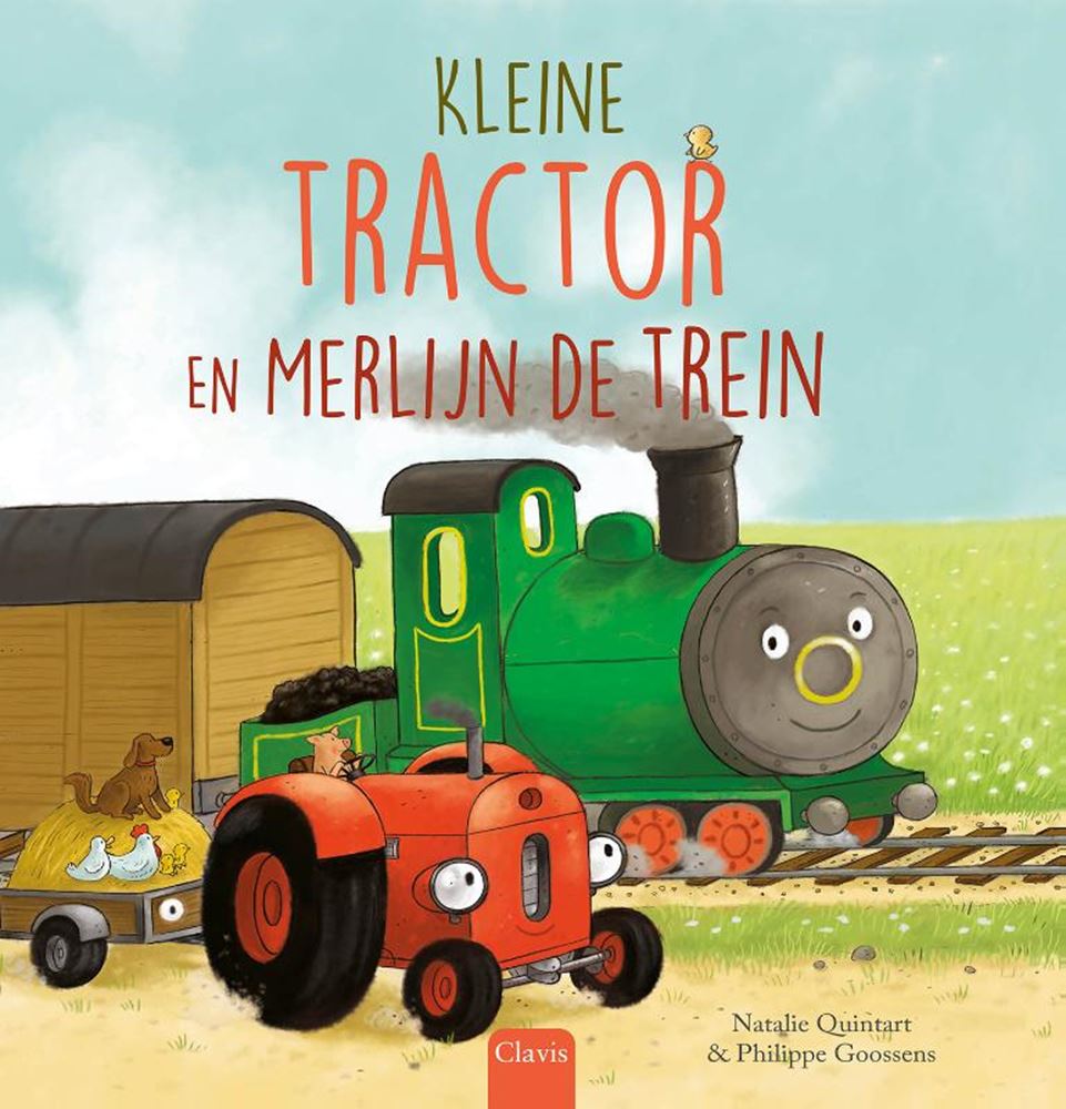 Kleiner Traktor und Merlin der Zug 4+