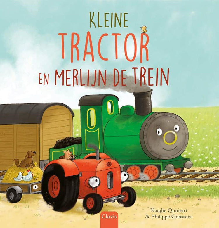 Kleiner Traktor und Merlin der Zug 4+