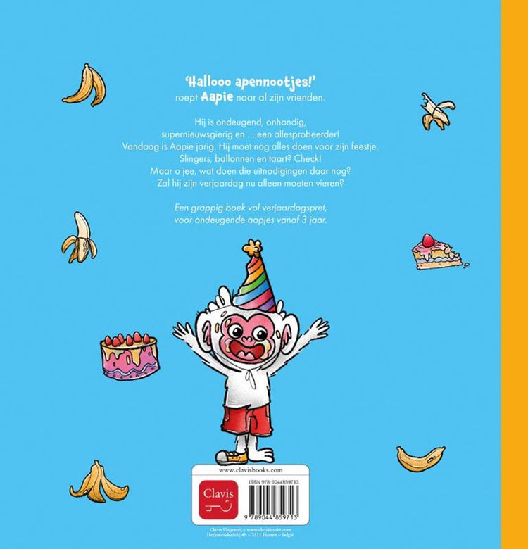 Monkey hat 3+ Geburtstag