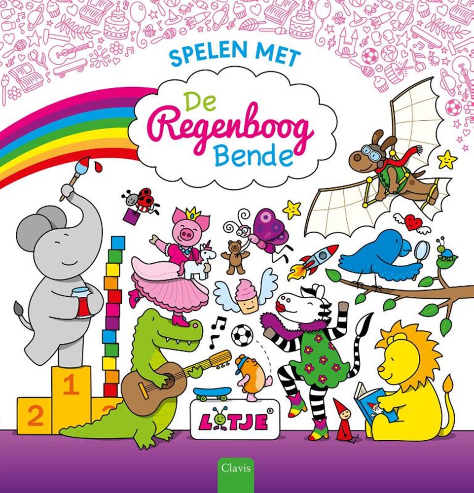 Spielen Sie mit der Regenbogenbande 3+