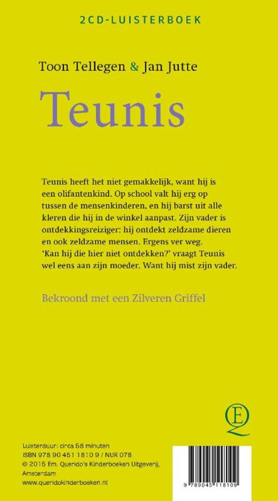 Pfund: Teunis (2cd)