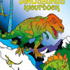 Malbuch: Dinosaurier.