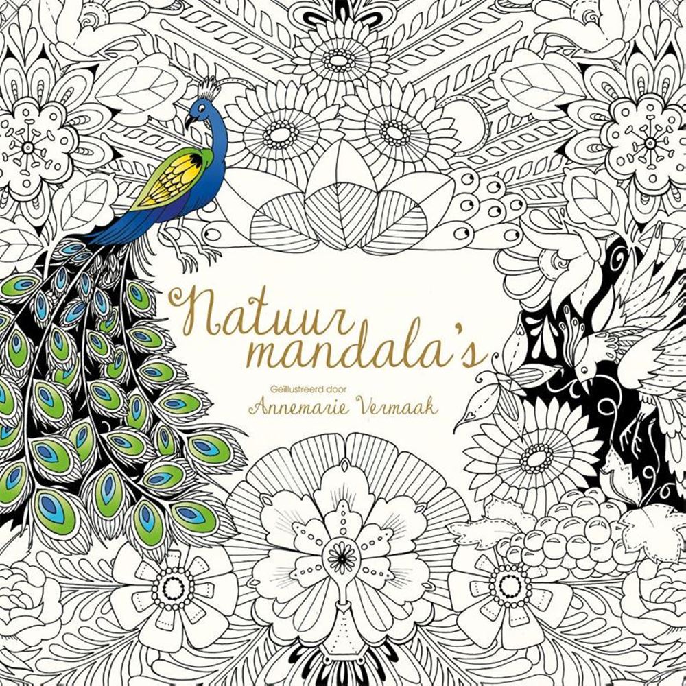 Malbuch: Natur-Mandalas.