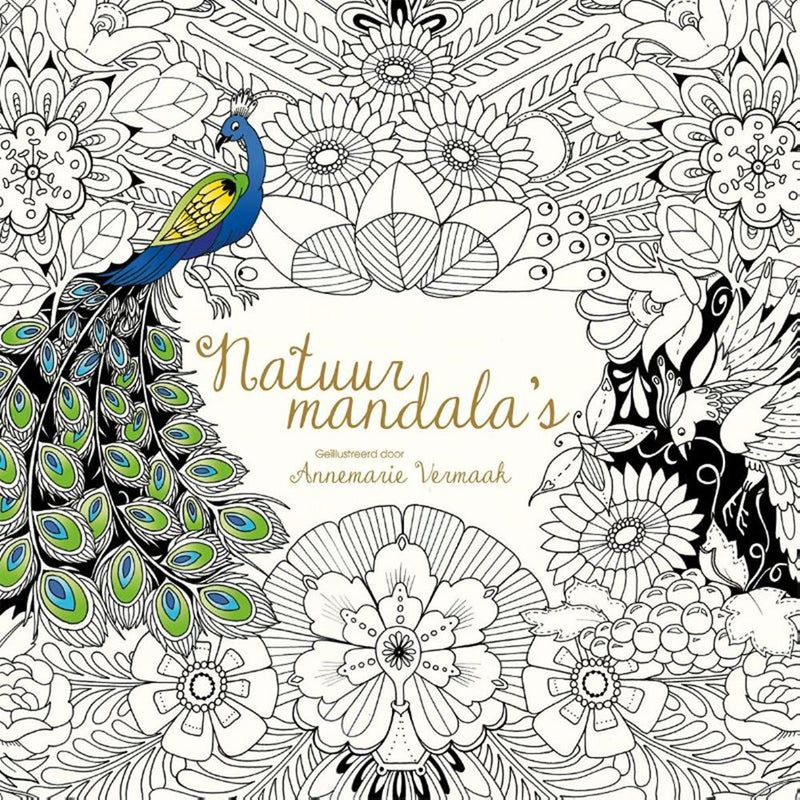 Malbuch: Natur-Mandalas.
