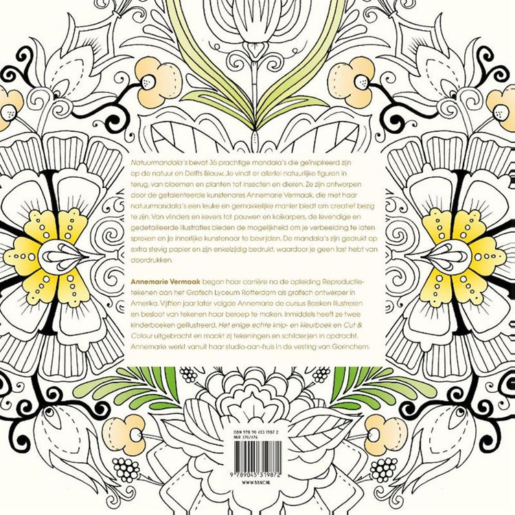 Malbuch: Natur-Mandalas.
