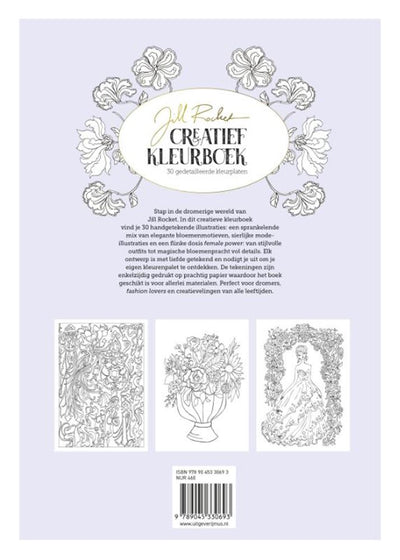 Jill Rocket: kreatives Malbuch