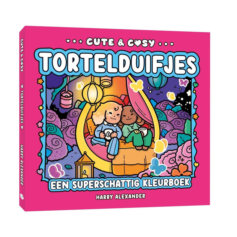 Kluitmans süßes, gemütliches Turteltauben-Malbuch