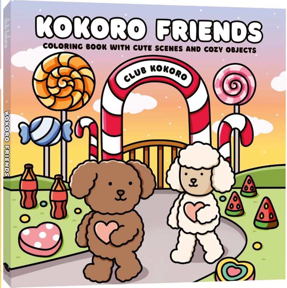 Kluitman Club Kokoro Malbuch Kokoro Freunde