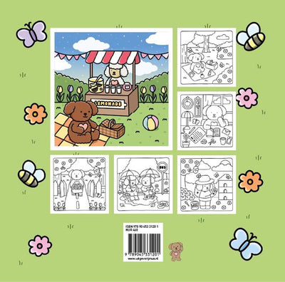 Kluitman Club Kokoro Malbuch Kokoro Frühling