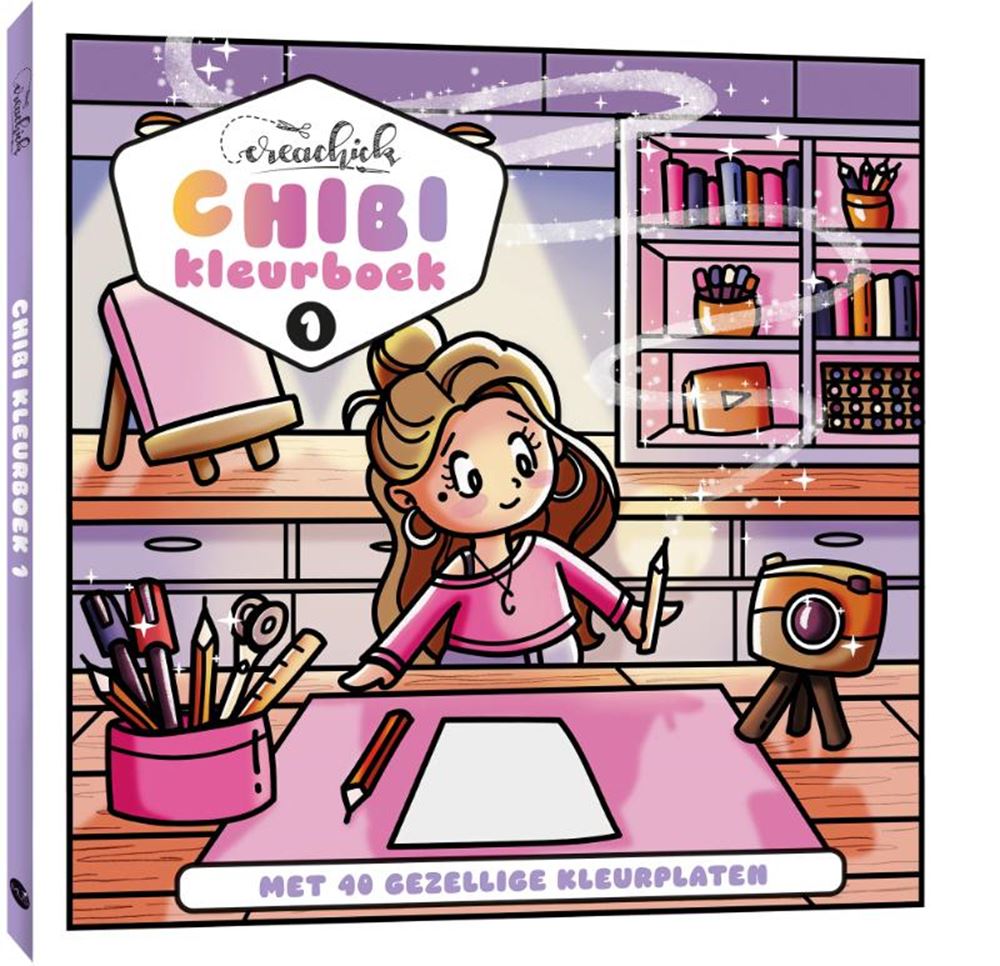 Kluitman Creachick Chibi Malbuch 1