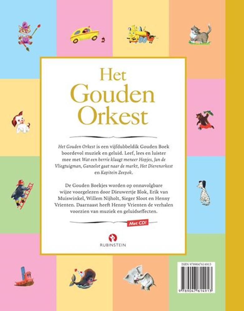 GB vorlesen: Goldenes Orchester (Buch + CD)