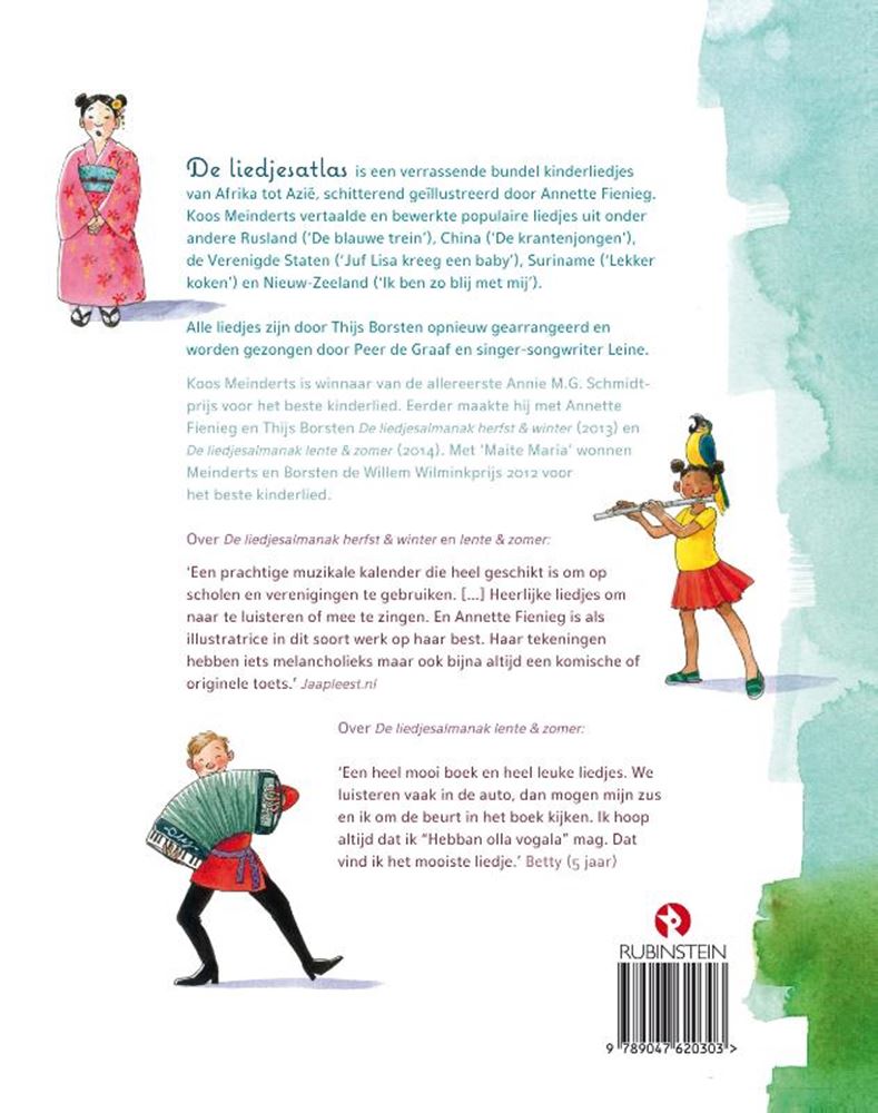 Der Liederatlas: 24 Weltlieder (+ CD)