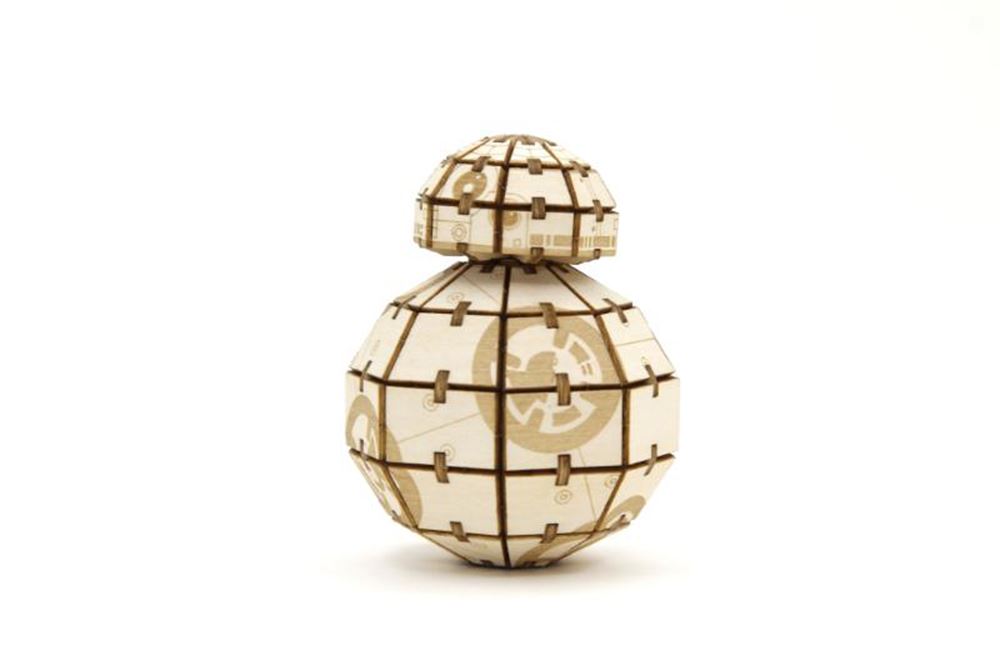 Star Wars BB-8 Deluxe-Buch mit Holzgebäudemodell