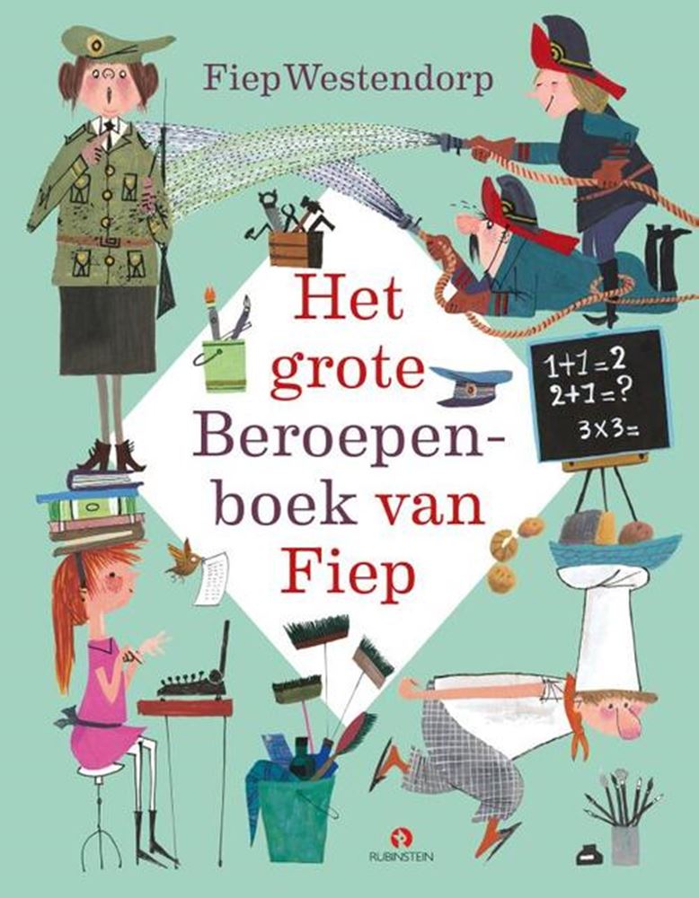 Das Buch „Die großen Berufe“ von fiep. 3+