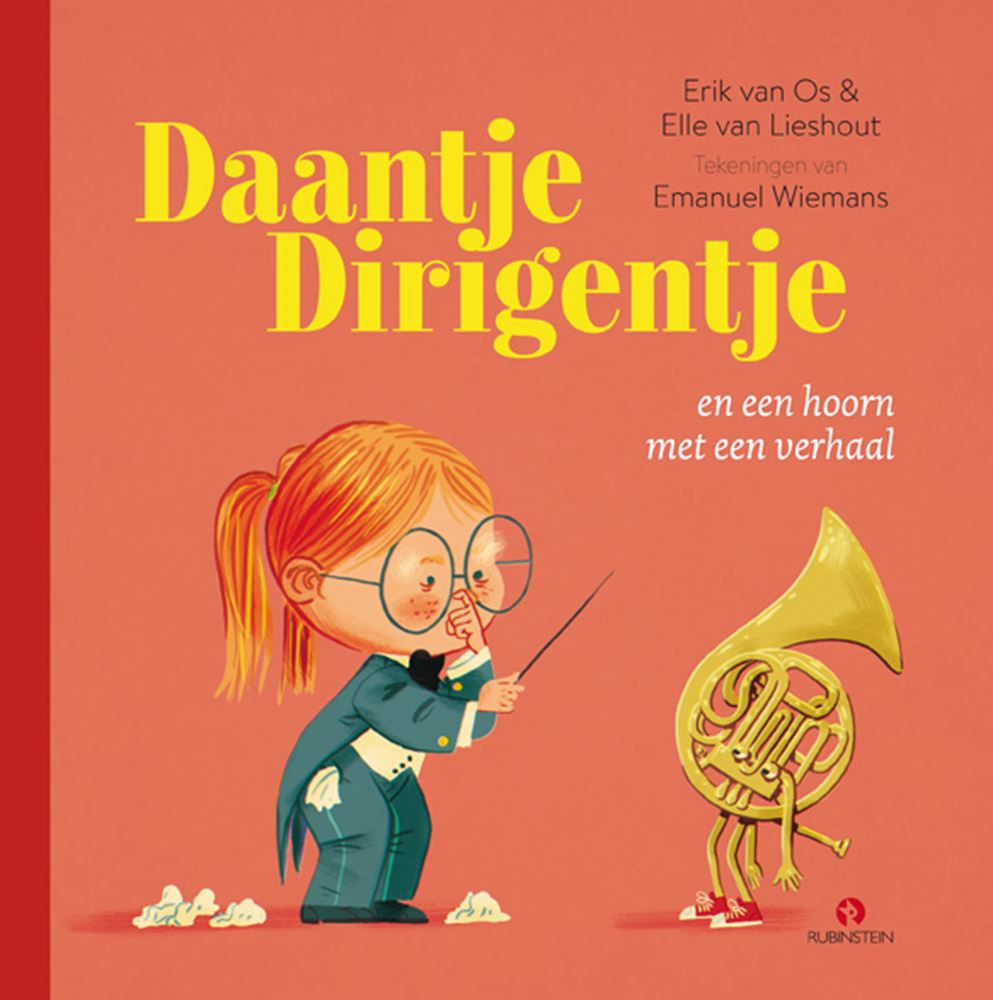 Daantje-Dirigent und ein Horn mit a