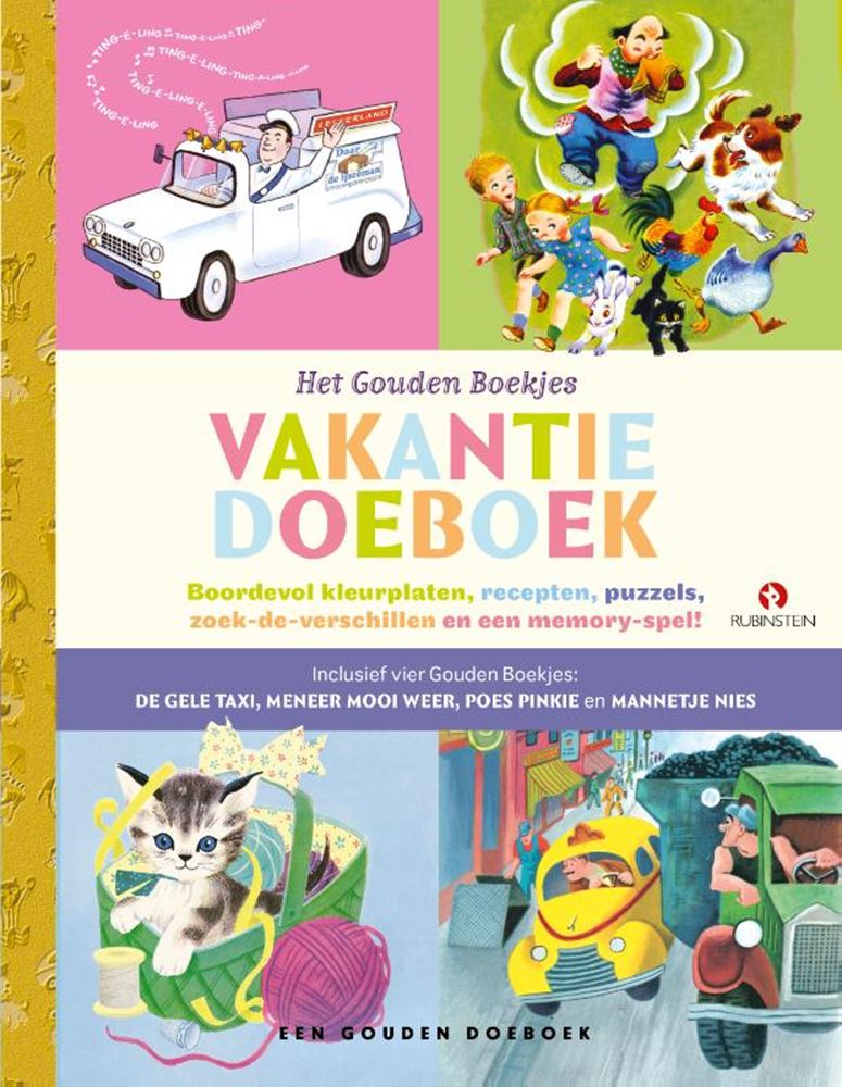 GB: Das Ferien-Aktivitätsbuch „Golden Books“.