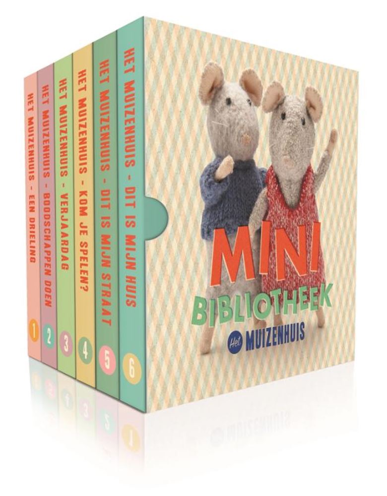 Das Mäusehaus: Minibibliothek, 6 Bücher