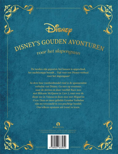Die goldenen Abenteuer von Disney Book vor dem Schlafengehen