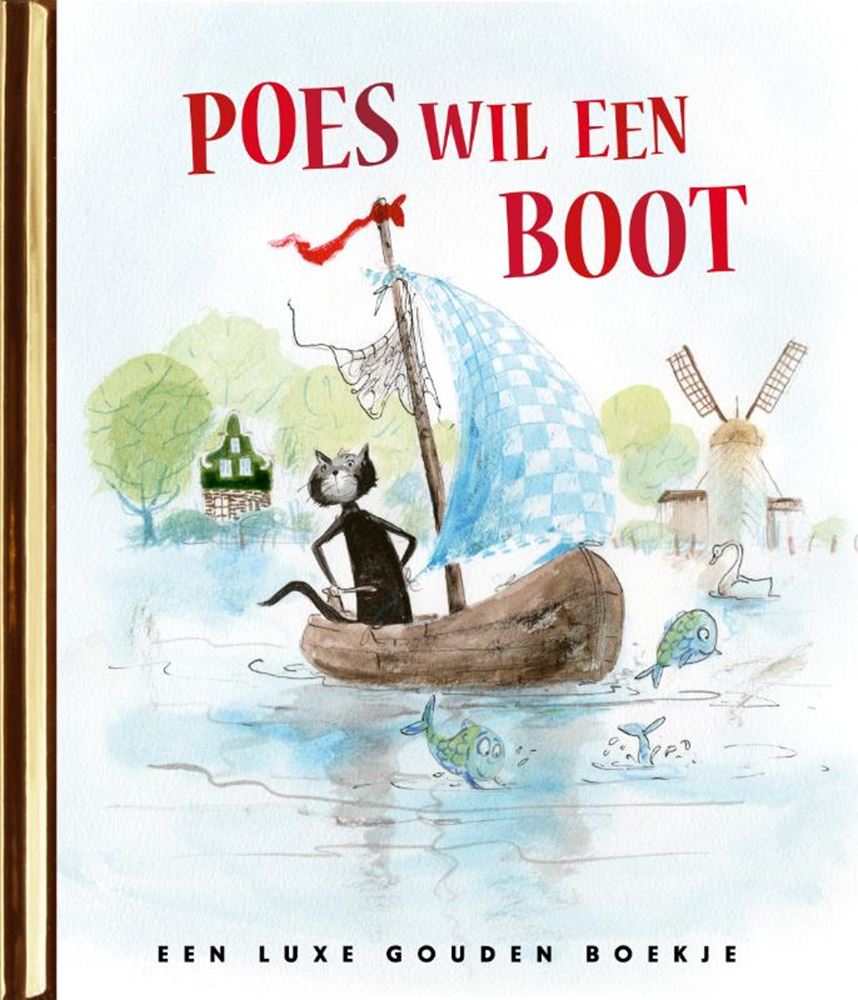 Goldenes Buch: Katze will ein Boot 3+