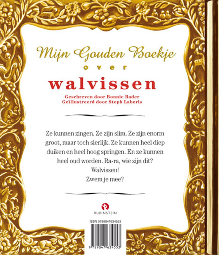 Mein goldenes Buch über Wale 4+