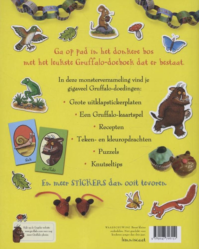 Das Grüffelo-Sticker-Aktivitätsbuch. 4+