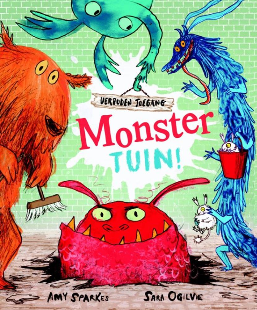 Zutritt verboten: Monstergarten. 4+