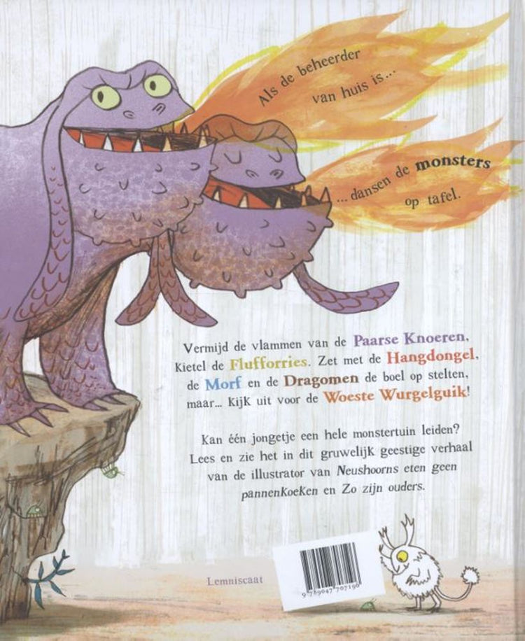 Zutritt verboten: Monstergarten. 4+