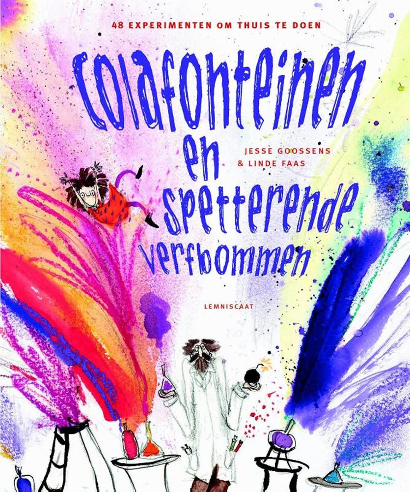 Koksfontänen und spritzende Farbbomben