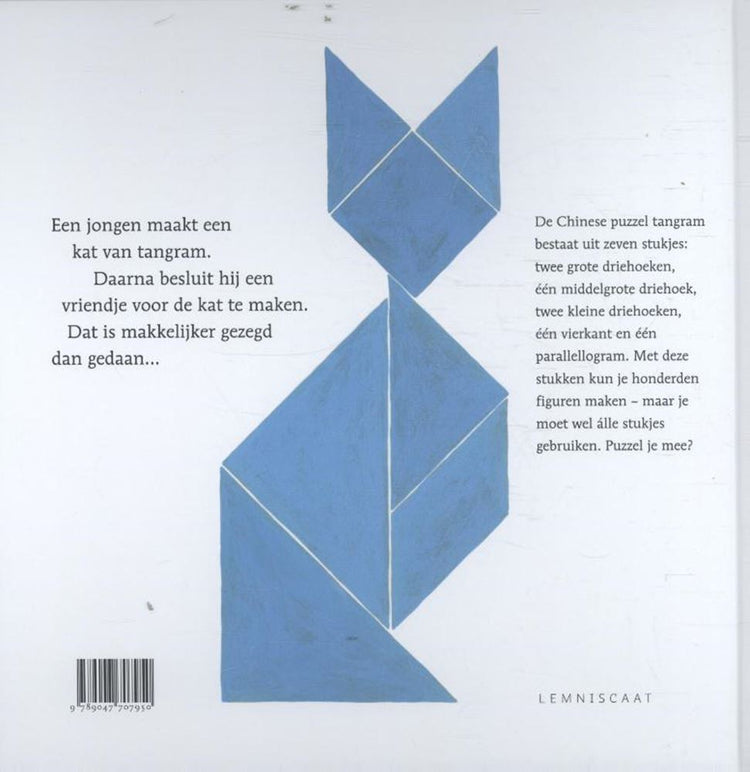 Tangram-Katze. 5+